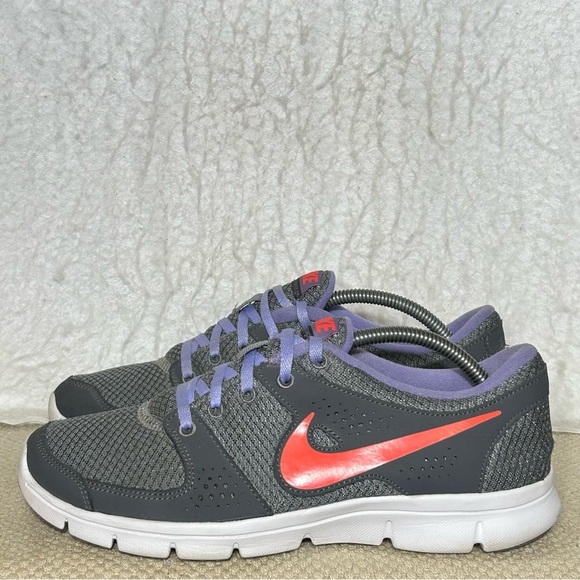 Nike Womens Flex Experience Grey Lightweight Running Sneakers Shoes SZ 8.5 - Picture 2 of 11